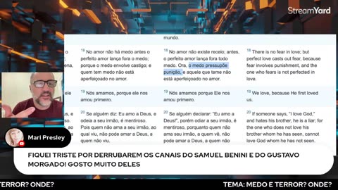 A Chave da Ciência - 5JqvTxoFTDY - MEDO E TERROR ONDE 10 Reunião com Inscritos e Membros