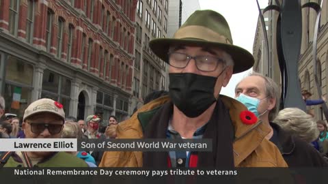 Thousands gather to mark 1st Remembrance Day without pandemic restrictions