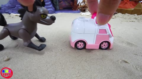 Tayo bus locked in an wolf cave! Car Toys Stories