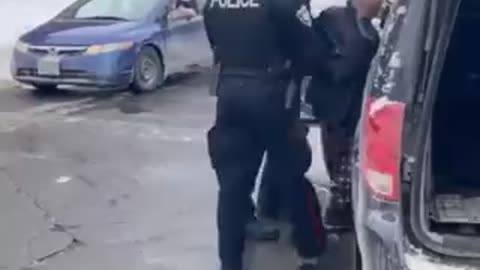 Canadian Police Assault 80 Year Old Man And They Show No Remorse