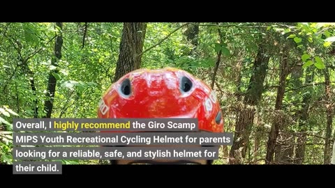 Skim Remarks: Giro Scamp MIPS Youth Recreational Cycling Helmet