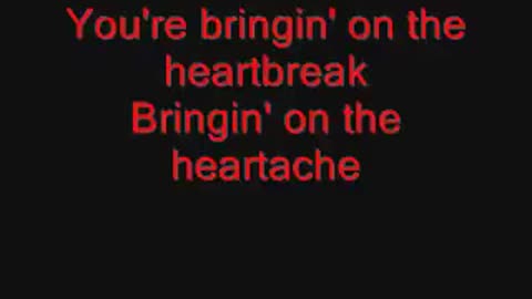 Bringin on the Heartbreak Def Leppard Lyrics