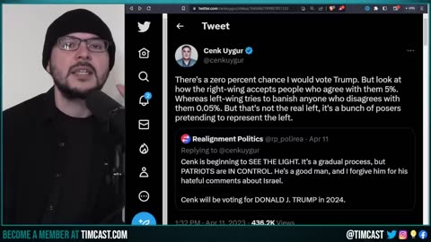 Cenk Uyger SLAMS The Left, Young Turks Founder Roasts Leftist Intolerance, PRAISES Right