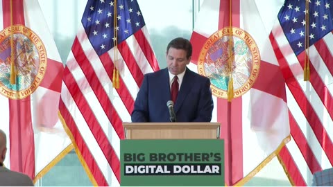 FL Governor Ron DeSantis on CDBC and Bitcoin