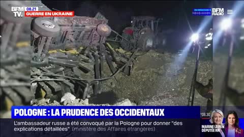Missile tombé en Pologne - c'était un S-300 ukrainien