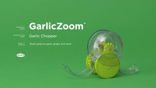 Chef'n Garliczoom Garlic Chopper Roller Tool Gadget Review