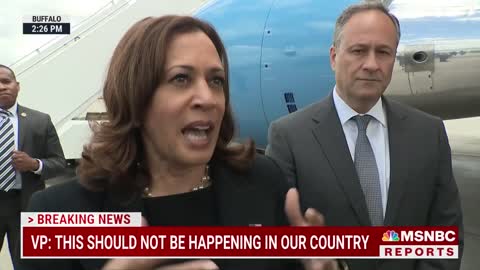 Kamala Calls for 'Assault Weapons Ban' in Buffalo for Funeral