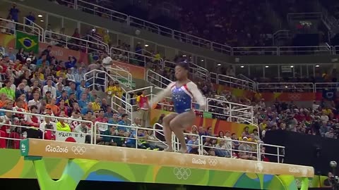 Breaking Ground: Simone Biles Unveils Stunning Routine