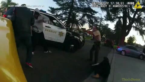 LASD releases body cam of a fatal shooting of a man who was trying to stab two people with scissors