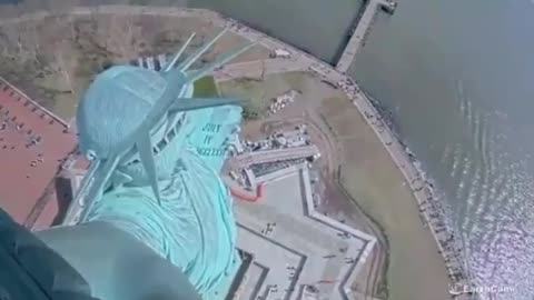 Así se movió la Estatua de la Libertad durante el sismo de 4.8 en Nueva York