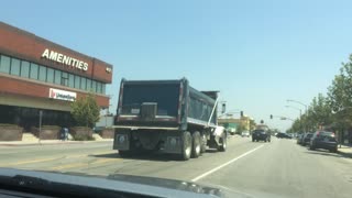 Runaway Dump Truck Crashes in Other Drivers