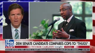 Tucker Exposes GA Dem Senate Candidate With Video That Should END His Career