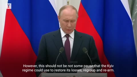 Putin issues demands to Ukraine to end war