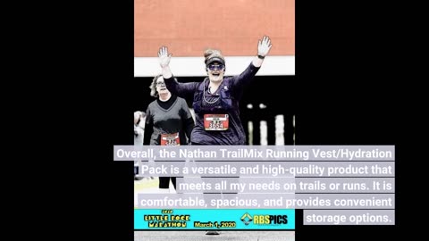 Real Reviews: Sponsored Ad - Nathan TrailMix Running VestHydration Pack. 12L (12 Liters) for M...