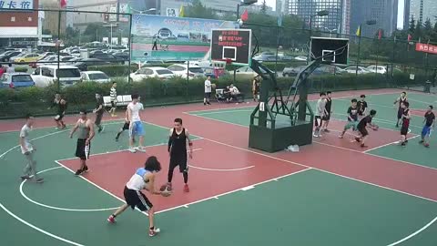 Another Floater Over My Opponent Street Basketball China