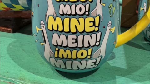 Disney Parks Mine Seagull Muti Language Mug #shorts