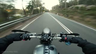 Triumph Street Scrambler POV ride