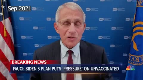 Anthony Fauci Is Against Mandating Things And Coercion