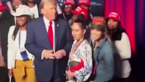 President Trump: Celebrating Diversity with Fans from All Walks of Life