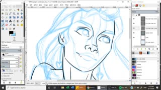 Time-Lapse Digital Painting - Draw This In Your Style Challenge Inspired by Lois V. B.