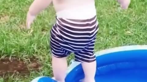 Funny Baby Videos playing # Short