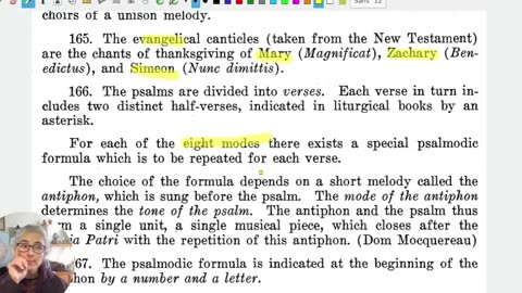 Psalm tones explained by Joseph Robert Carroll (and me)