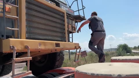 Mega Machines Transporting Bulldozer, Crusher, Dumpers And Excavators