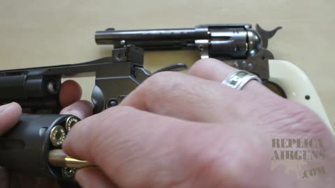 Umarex Colt Single Action Army Shell Loading BB Revolver Table Top Review