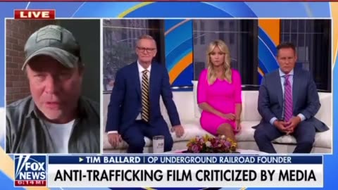 Tim Ballard Scorches The Leftist Media For Lying About 'Sound Of Freedom'