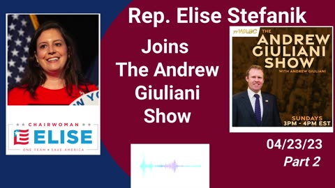 Elise Joins Andrew Giuliani's Radio Show 04.23.2023
