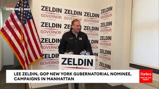 Rep. Lee Zeldin touts his surprising level of support in key Democratic constituencies.
