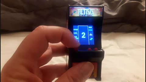 Straight Edge Game Room - Tiny Arcade Tetris