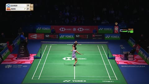 Kirsty Gilmour squares off against No.7 seed Carolina Marin