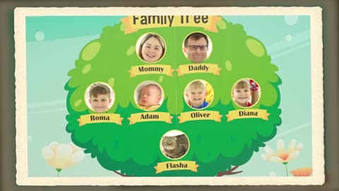 Diana and Roma Funny Family Tree Story