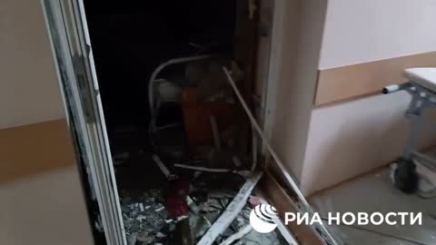 2022-12-19 The consequences of the arrivals on the hospital in Donetsk