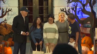 Biden's Brain BREAKS During White House Halloween Festivities