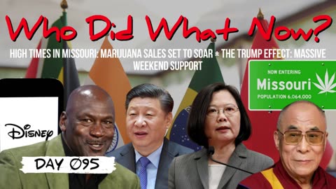 DAY 095 | Taiwan & China: ESCALATING Tensions, BRICS Surpasses G7 in GDP + MJ's $120M Disney Snub!
