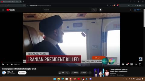 IN THE NEWS: IRANIAN PRESIDENT DIES IN HELICOPTER CRASH