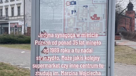 080 No War. Marcin Wojciech Libicki z PiS chciał wyburzyć Synagogę w Poznaniu