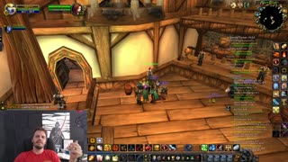 Playing some WoW and chillin with the wife