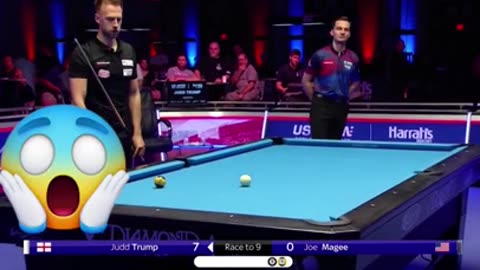THE JUDD TRUMP PLAY FIRST TIME US OPEN POOL CHAMPIONSHIP #SHORT
