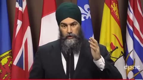 Singh just accused Canadian law enforcement of colluding with protestors to overthrow the government of Canada to install an unelected fascist leader. This guy has lost his mind. What’s really frightening is there are Canadians who actually believe him