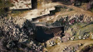 Marble Lake Drone View