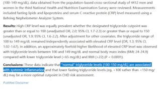 Triglyceride Blood Test OPTIMAL Number: How To