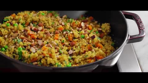 Curry Flavoured Quinoa Bowl