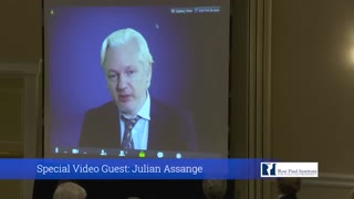Flashback 2017: Julian Assange Speaks Out At Ron Paul Institute Conference