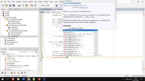 Java parte 87. Programación de sockets. Desarrollo de chat 6/6
