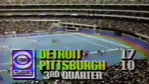 1986-12-07 Detroit Lions vs Pittsburgh Steelers