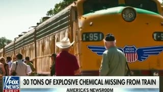 30 Tons Of Explosives Mysteriously Disappear From Train