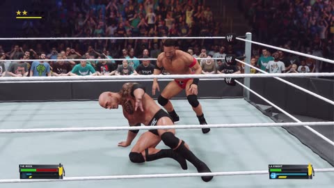 WWE 2K23: The Rock VS LA Knight - Highlights
